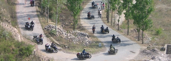 sidecar trips in China